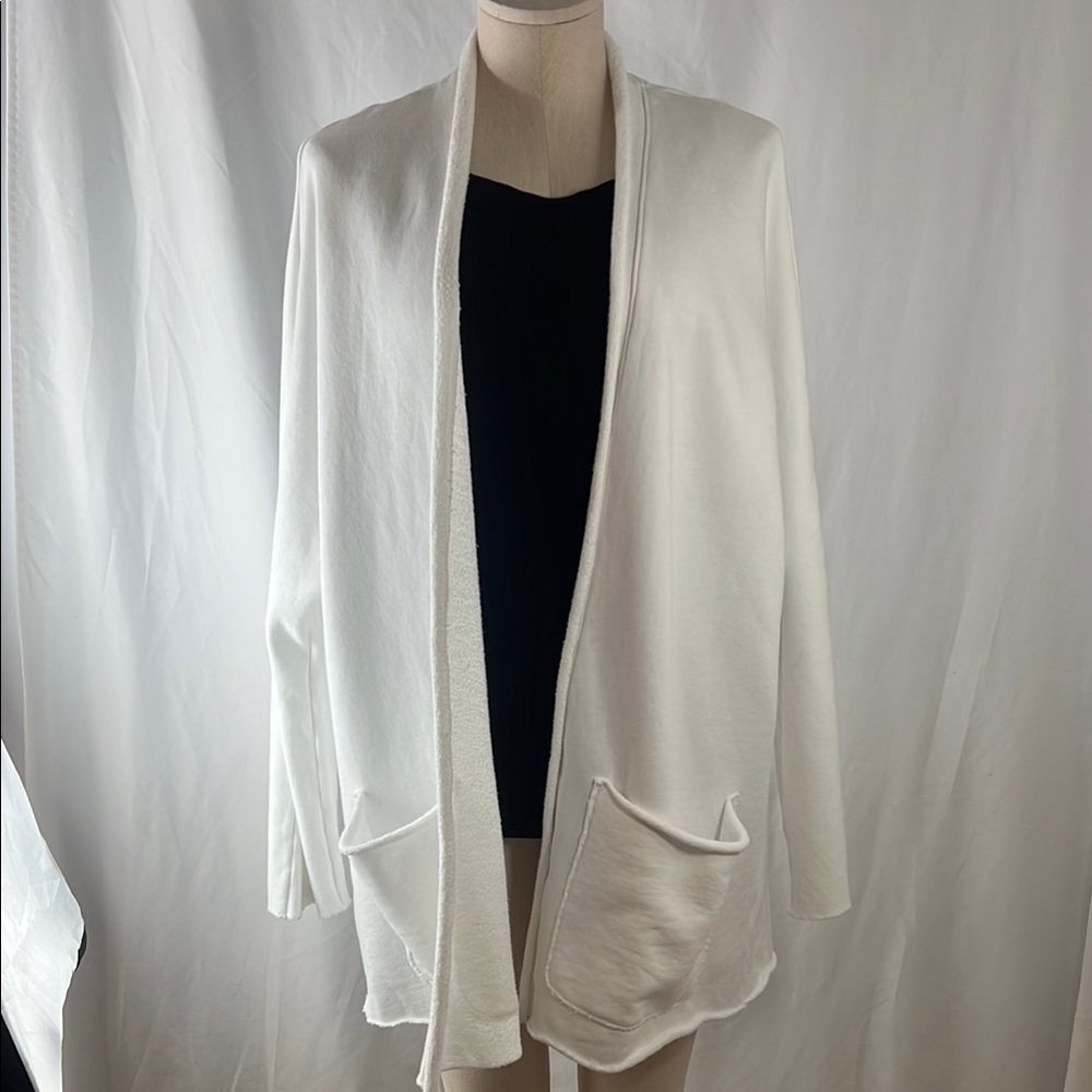 Frank & Eileen white cardigan